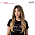 WIG APONI COR RT6/8B22P - LISA COM FRANJA - ORGANICO PREMIUM - ROYAL QUEEN - Imagem 1