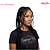 LACE WIG GHANA BRAIDS - TRANÇA NAGO NA COR PRETA - Imagem 1