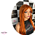 WIG MILA COR 130C - WIG GWWS/CP CURTAIN - WIG LISA COM FRANJA - Imagem 4