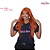 WIG MILA COR 130C - WIG GWWS/CP CURTAIN - WIG LISA COM FRANJA - Imagem 2