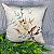 Capa de Almofada Veludo Estampada 45x45 (clear flowers) - Imagem 2
