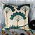 Capa de Almofada bella Estampada 45x45 (palmeira verde) - Imagem 2