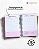 Agenda Glitter Planner Diário Anual Rosa - Imagem 6