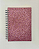 Agenda Glitter Planner Diário Anual Rosa - Imagem 1