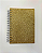 Agenda Glitter Planner Diário Anual Dourado - Imagem 1