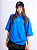 OVERSIZED  JESUS SAVES BRO  AZUL ROYAL UNISSEX - Imagem 4
