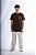T-SHIRT JESUS SAVES BRO MARROM UNISSEX TRADICIONAL PREMIUM - Imagem 3