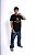 T-SHIRT JESUS IS KING PRETA UNISSEX TRADICIONAL PREMIUM - Imagem 2