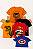 Caixa C/50 Camisetas Infantis Personagens + Brinde Surpresa - Imagem 1