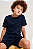 Camiseta Infantil Básica Azul Marinho - Imagem 3