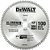 Lâmina de serra circular com vídea, para alumínio, 305 mm x 25 mm x 100 dentes, DEWALT - Imagem 1