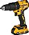 Kit parafusadeira/furadeira com impacto 1/2" e parafusadeira com impacto 1/4", com 2 baterias e carregador bivolt, DCK276D2-BR, DEWALT - Imagem 3