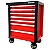 Carrinho para Ferramentas Vermelho Starter com 7 Gavetas KINGTONY-87B36-7BA - Imagem 1