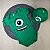 BODY MONSTROS S.A VERDE + BOINA - Imagem 1