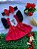 VESTIDO MINNIE VERMELHO +LAÇO DE CABELO - Imagem 1