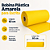Bobina Plástica Amarela para Faixas e Cartazes 60 cm - Imagem 2