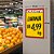Cartaz de Oferta Amarelo 33cm x 45cm – Código 10 | Papel Cartão 250g | 50 ou 100 Folhas - Imagem 2