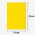 Cartaz Todo Amarelo 15cm x 23cm – Código 18D | Papel Cartão 250g | 50 ou 100 Folhas - Imagem 3