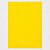 Cartaz Todo Amarelo 33cm x 45cm – Código 18B | Papel Cartão 250g | 50 ou 100 Folhas - Imagem 1