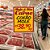 Cartaz Hoje é Dia de Carne 33cm x 45cm – Modelo 16B | Papel Cartão 250g | 50 ou 100 Folhas - Imagem 3