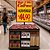 Cartaz Hoje é Dia de Carne 45cm x 65cm – Modelo 16A | Papel Cartão 250g | 50 ou 100 Folhas - Imagem 2