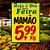 Cartaz Hoje é Dia de Feira 45cm x 65cm – Modelo 19A | Papel Cartão 250g | 50 ou 100 Folhas - Imagem 3