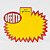 Cartaz Splash Oferta 23cm x 15cm – Modelo B | Papel Cartão 250g | 50 ou 100 Folhas - Imagem 1