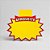 Cartaz Splash Aproveite Pequeno 13cm x 8cm – Modelo K | Papel Cartão 250g | 50 ou 100 Folhas - Imagem 1