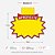 Cartaz Splash Aproveite Pequeno 13cm x 8cm – Modelo K | Papel Cartão 250g | 50 ou 100 Folhas - Imagem 3