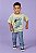CAMISETA MEIA MALHA VERDE ESTAMPA DOG SKATE - Imagem 3