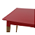 Mesa Diana 70Cm Vermelho Quadrad Madeira Tramontina 92353040 - Imagem 4