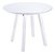 Mesa Canto Lateral Oval Alta Branco Tramontina 91454071 - Imagem 1