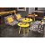 Mesa Lateral Centro Apoio Baixa Amarelo Tramontina 91451050 - Imagem 3