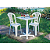 Mesa PlAstica Quadrada Itaparica Branco Tramontina 92305010 - Imagem 3