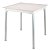 Mesa Laura Ratan 70Cm Branca Pp Aluminio Tramontina 92351010 - Imagem 1