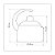 Chaleira Aluminio 1,0L Paris Lar 1L Tramontina 20550710 - Imagem 3