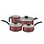 Jogo Panelas Aluminio 4PC Vermelha Turim Tramontina 20298760 - Imagem 1