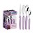 Faqueiro Talher 16 Roxo Purpura Carmel Tramontina 23499012 - Imagem 1