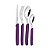 Faqueiro Talher 24 LilAs Purpura Carmel Tramontina 23499030 - Imagem 4