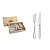 Estojo Garfo Faca Inox Churrasco 8PCs Tramontina 66912614 - Imagem 1