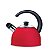 Chaleira Aco Inox 2L Vermelho Apito Tramontina 61483060 - Imagem 1