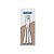 Jogo Garfo Mesa Aco Inox 3PCs Maresias Tramontina 66902021 - Imagem 1