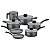 Jogo Panelas Aluminio 7PC Preta Turim Tramontina 20298664 - Imagem 1
