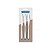 Jogo Faca Sobremesa Aco Inox 3PCs Tramontina 66902061 - Imagem 1