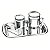 Bandeja Bule Inox Cha CafE Saches Lady Tramontina 64470970 - Imagem 1