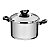 Panela Caldeirao Inox 2 Alcas Solar 28Cm 11,9L Tram 62725280 - Imagem 1