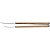 Garfo Faca Cabo Longo Churrasco 2 PCs Tramontina 26499044 - Imagem 1