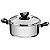 Panela CaCarola Inox Alcas 28Cm Solar Tramontina 62723280 - Imagem 1