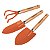 Pa Pazinha Garfo Jardim Madeira 3PCs Tramontina 78102801 - Imagem 1