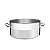 Panela CaCarola Inox Professional 40Cm 23L Tramonti 62643400 - Imagem 1